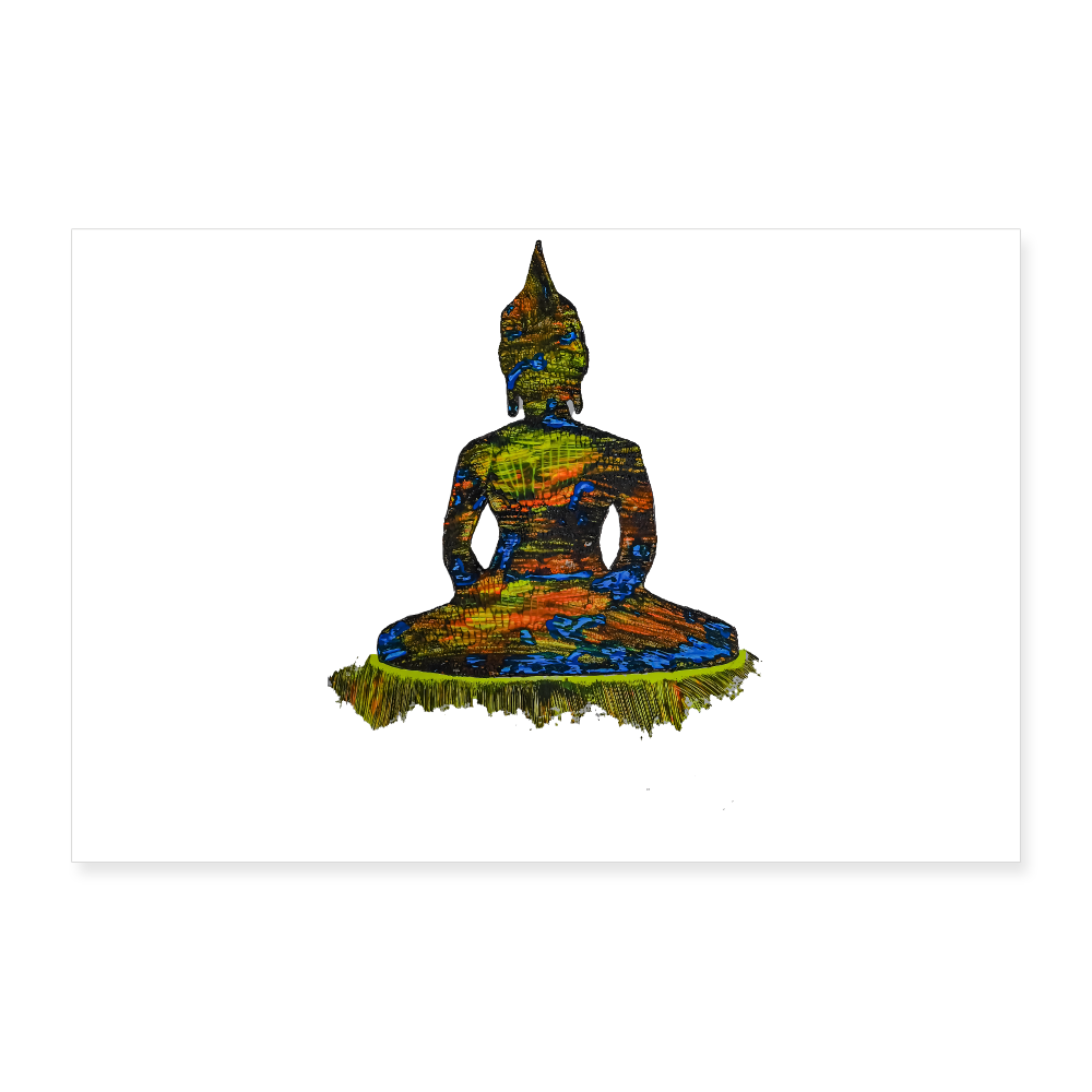 Poster 60x40 cm - Weiß