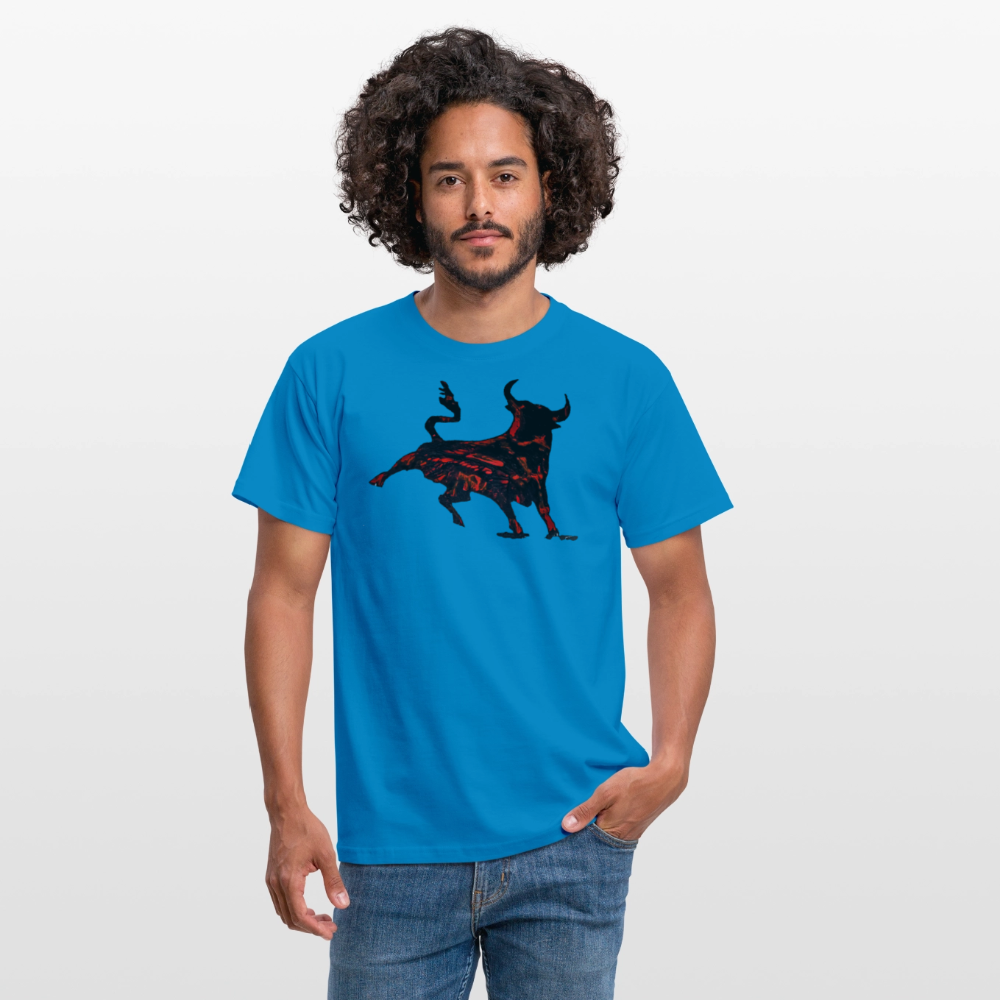 Männer T-Shirt Torro - Royalblau