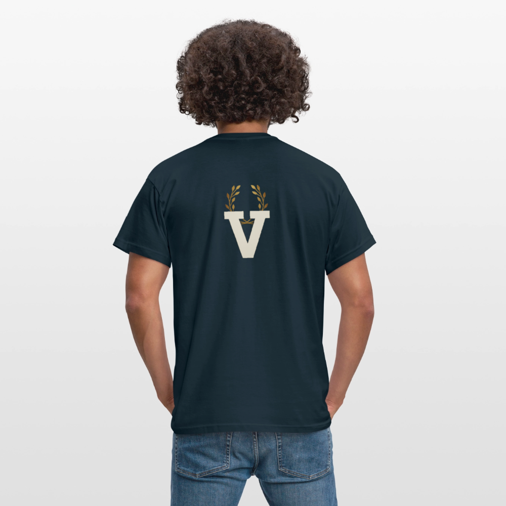 Männer T-Shirt Stille - Navy