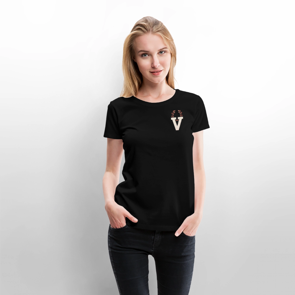 Frauen Premium T-Shirt Light - Schwarz