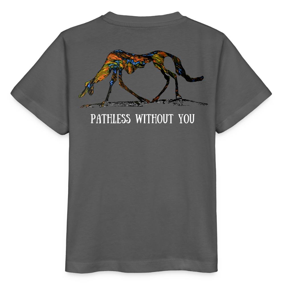 Unisex Kinder T-Shirt Lucy - Anthrazit