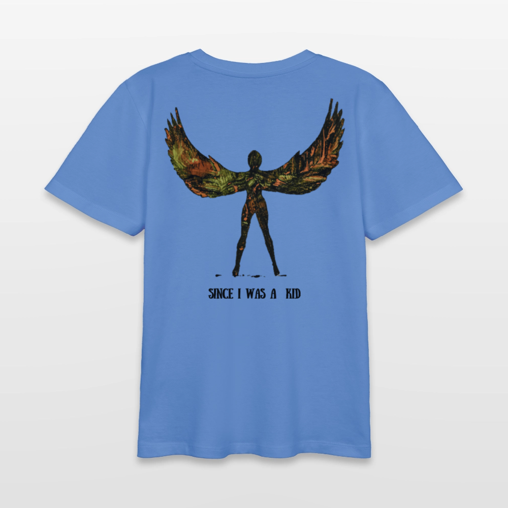 Unisex Teenager T-Shirt Light - Blau