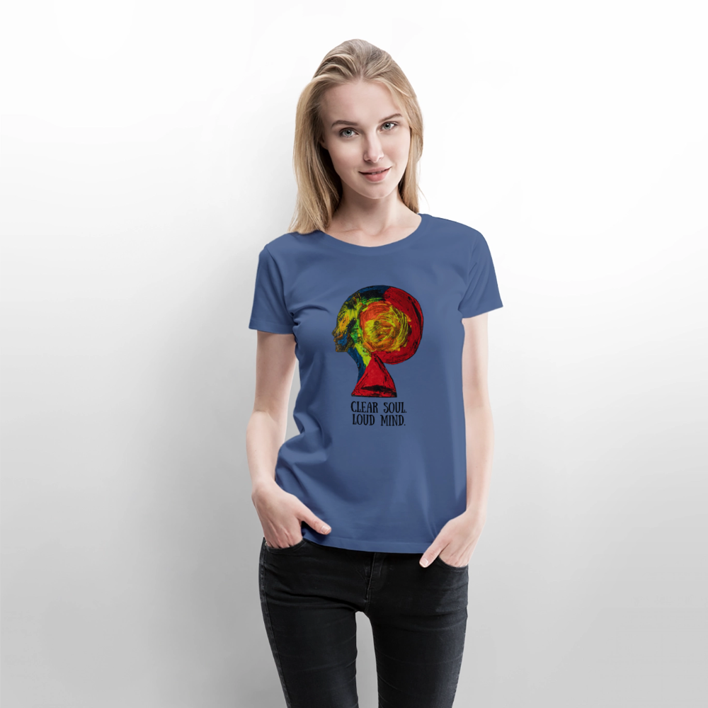 Frauen Premium  T-Shirt Gaia - Taubenblau