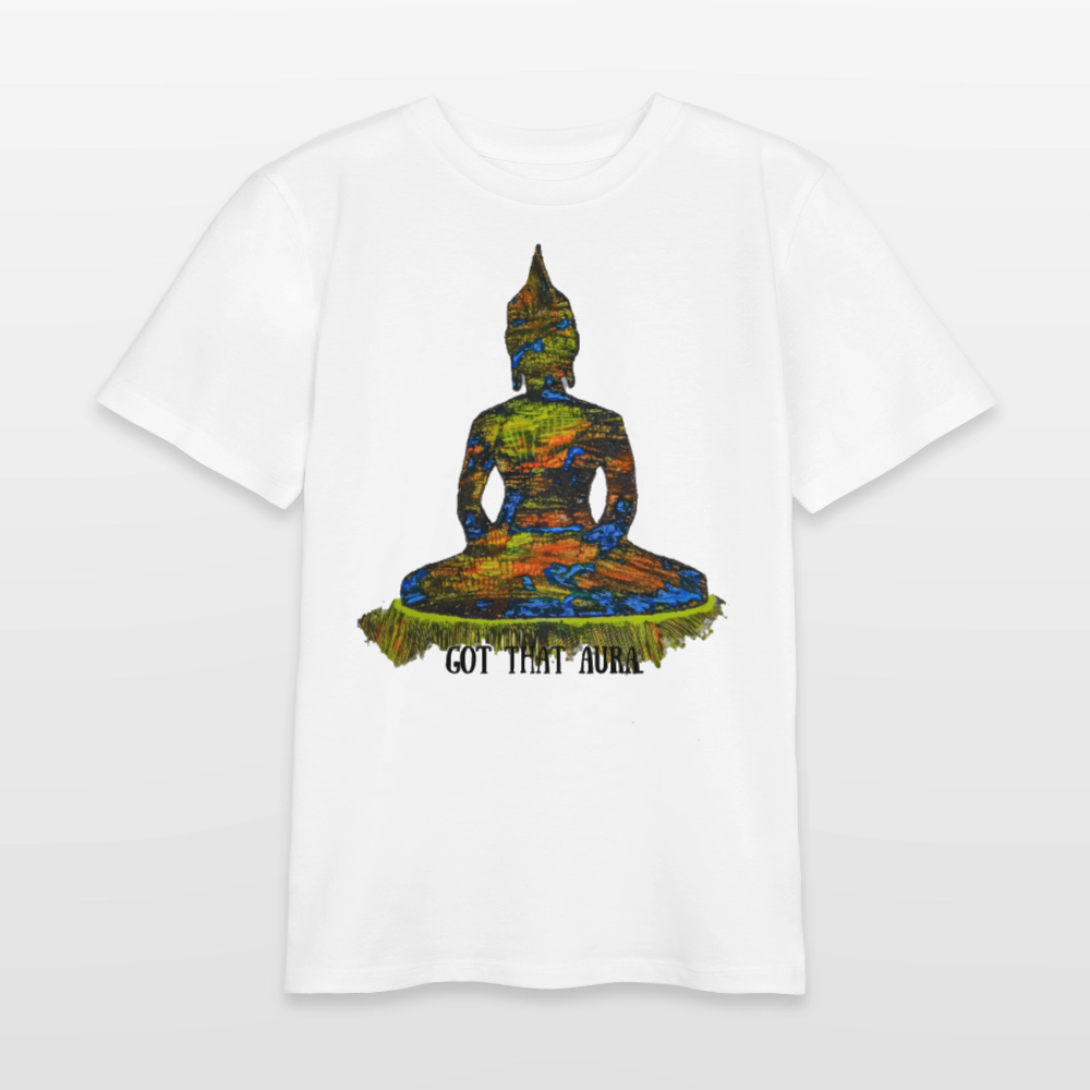 Unisex Teenager T-Shirt Zirkulation - Weiß