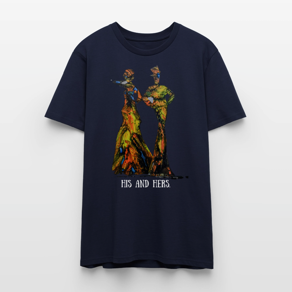 Unisex T-Shirt Zylinder und Stella - Navy