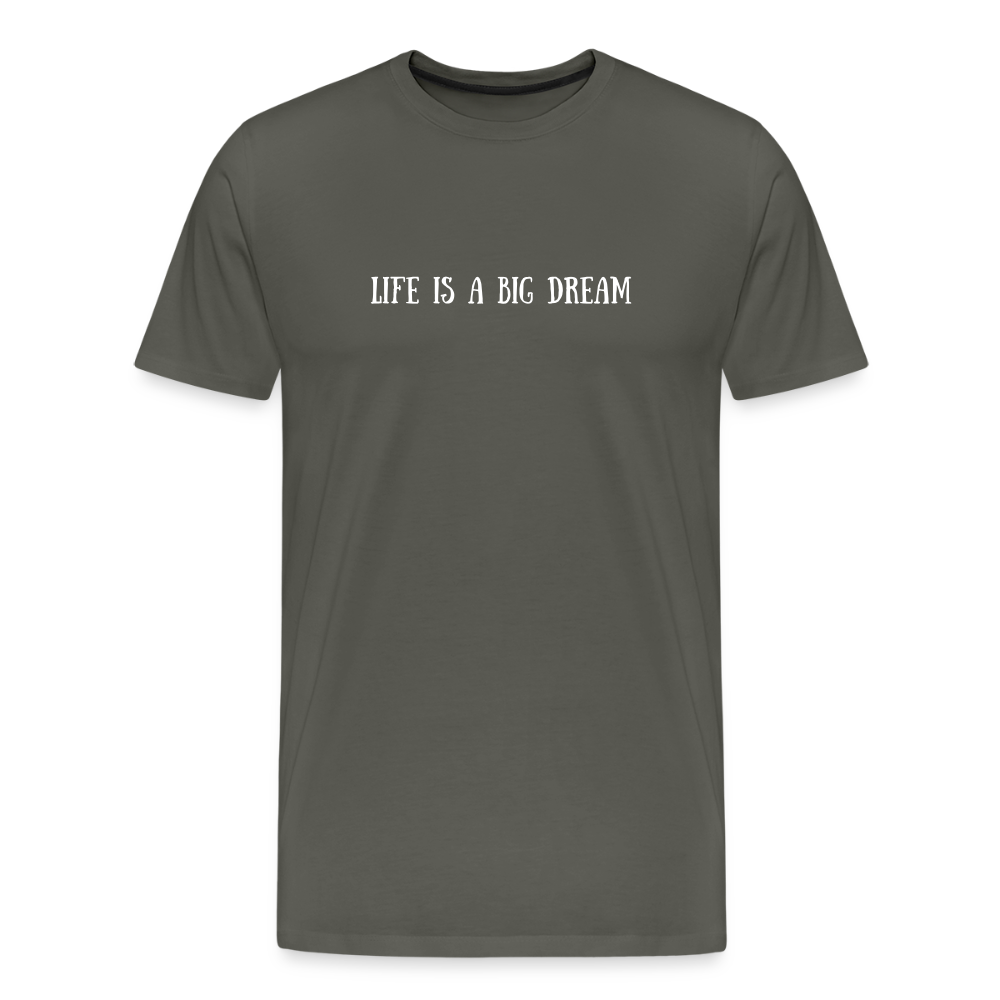 Männer Premium T-Shirt - Asphalt