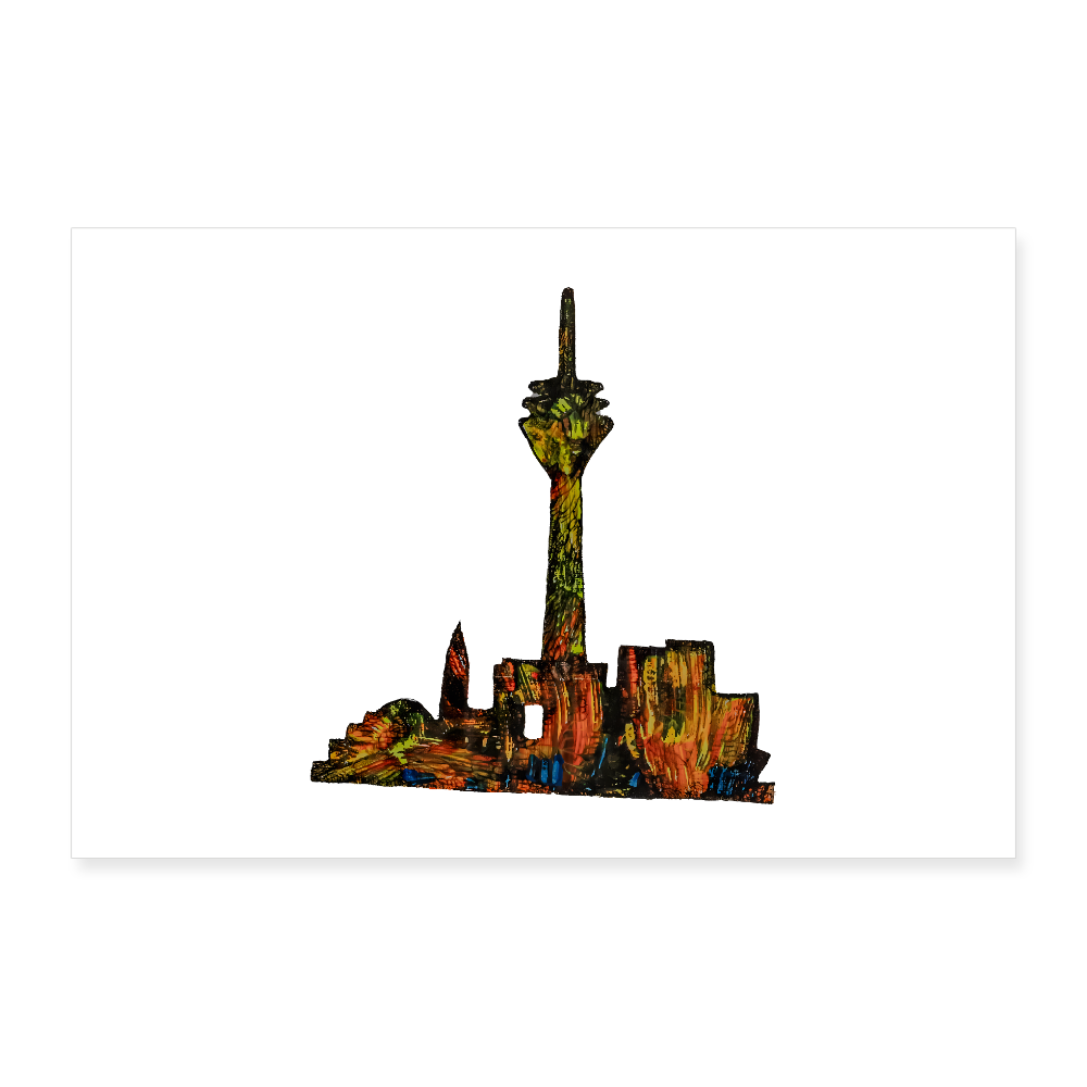 Poster 30x20 cm - Weiß