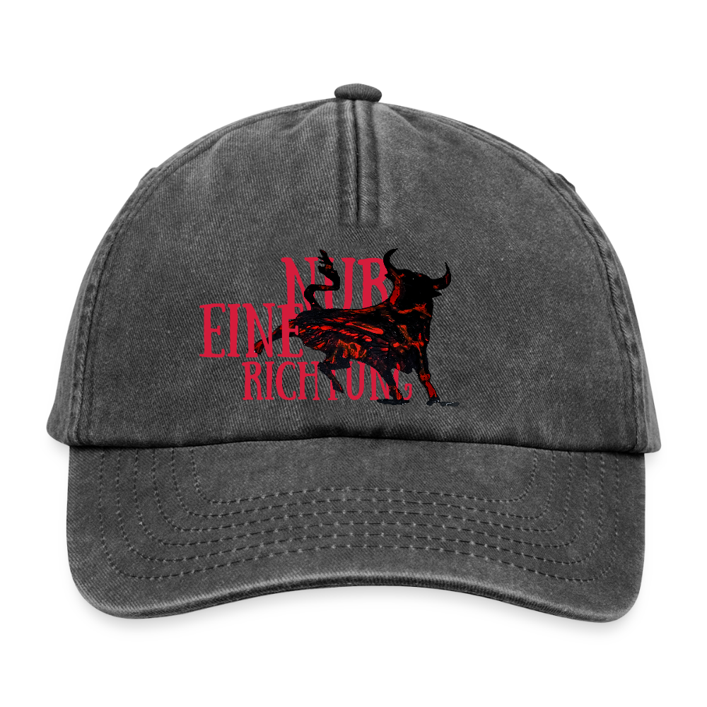 Relaxed Vintage Cap - Vintage Schwarz