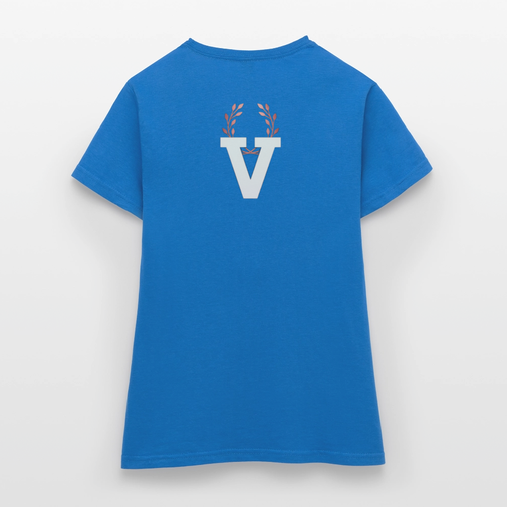 Frauen T-Shirt Zirkulation - Royalblau