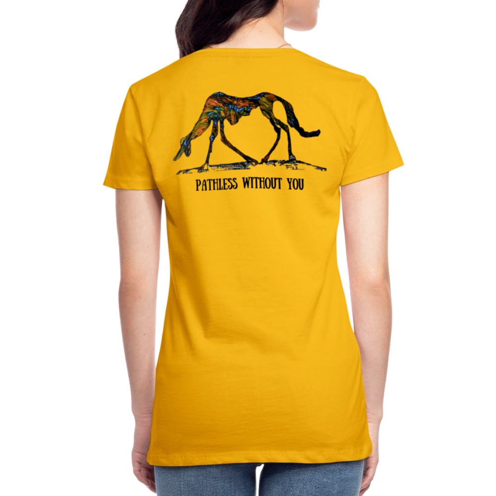 Women Premium T-Shirt Lucy - Sonnengelb