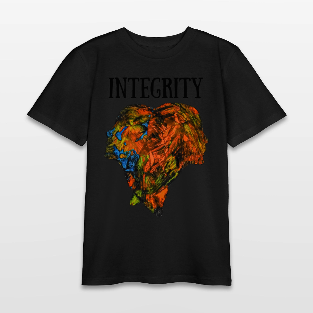 Unisex Teenager T-Shirt Espejo - Schwarz