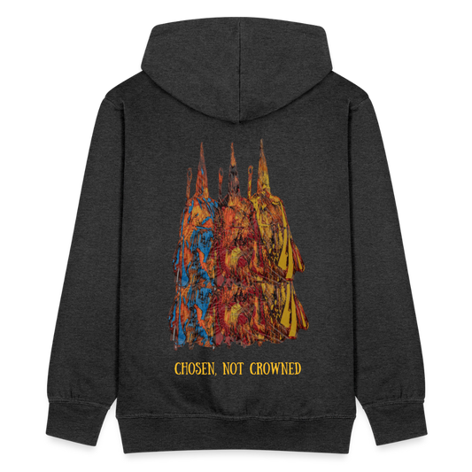 Männer Kapuzenjacke Nazzarener Backprint - Anthrazit