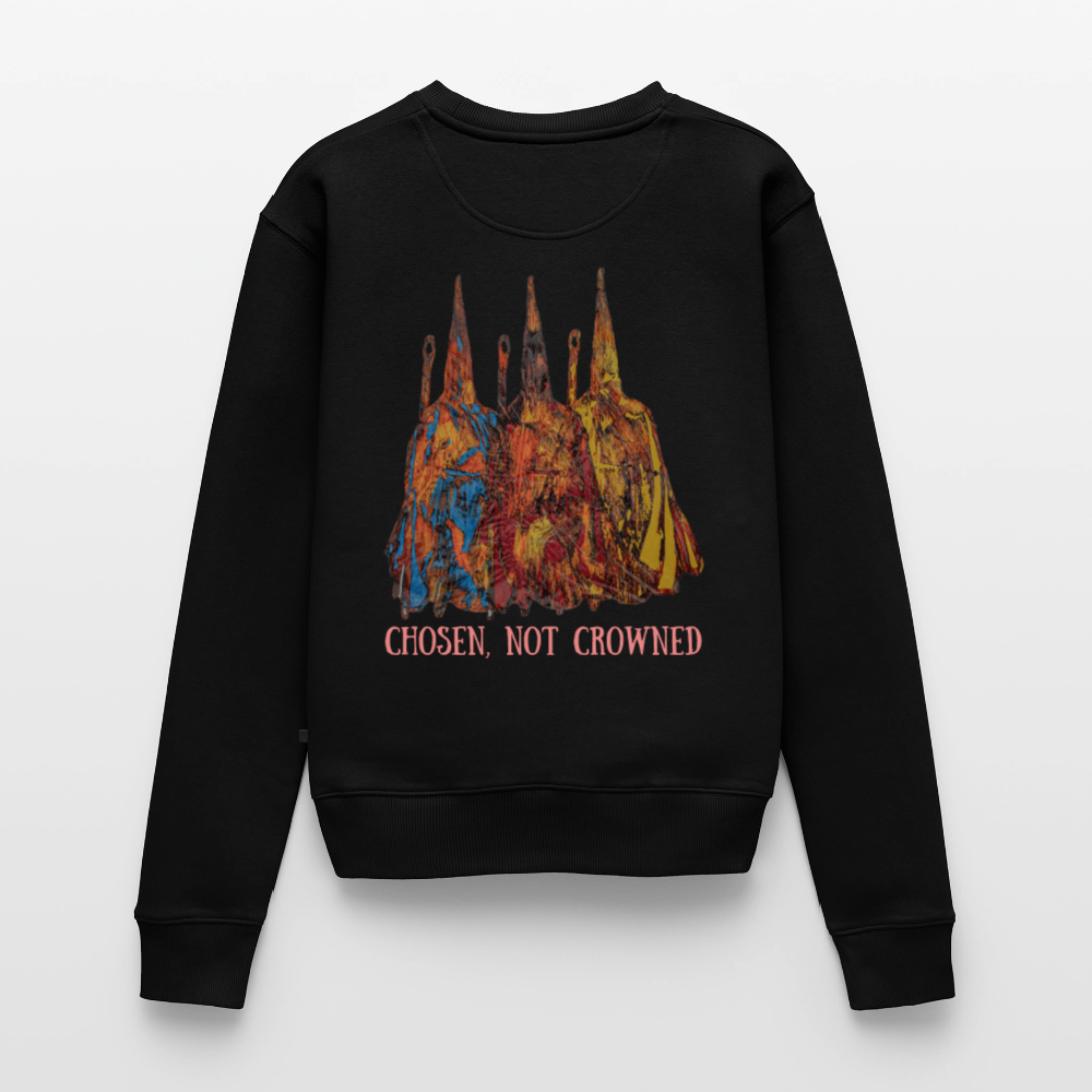 Frauen Pulli Nazzarener Backprint - Schwarz