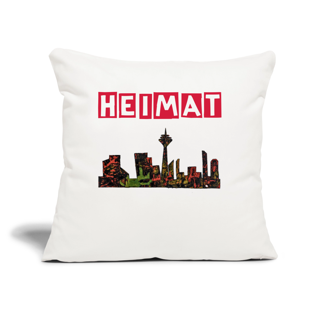 Sofakissen mit Füllung 44 x 44 cm - Naturweiß