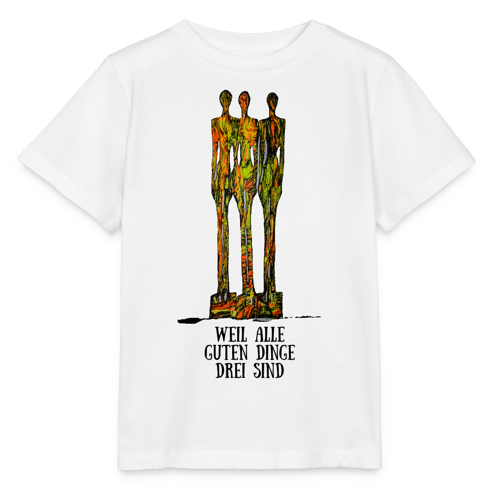 Unisex Kinder T-Shirt Hendriks - Weiß