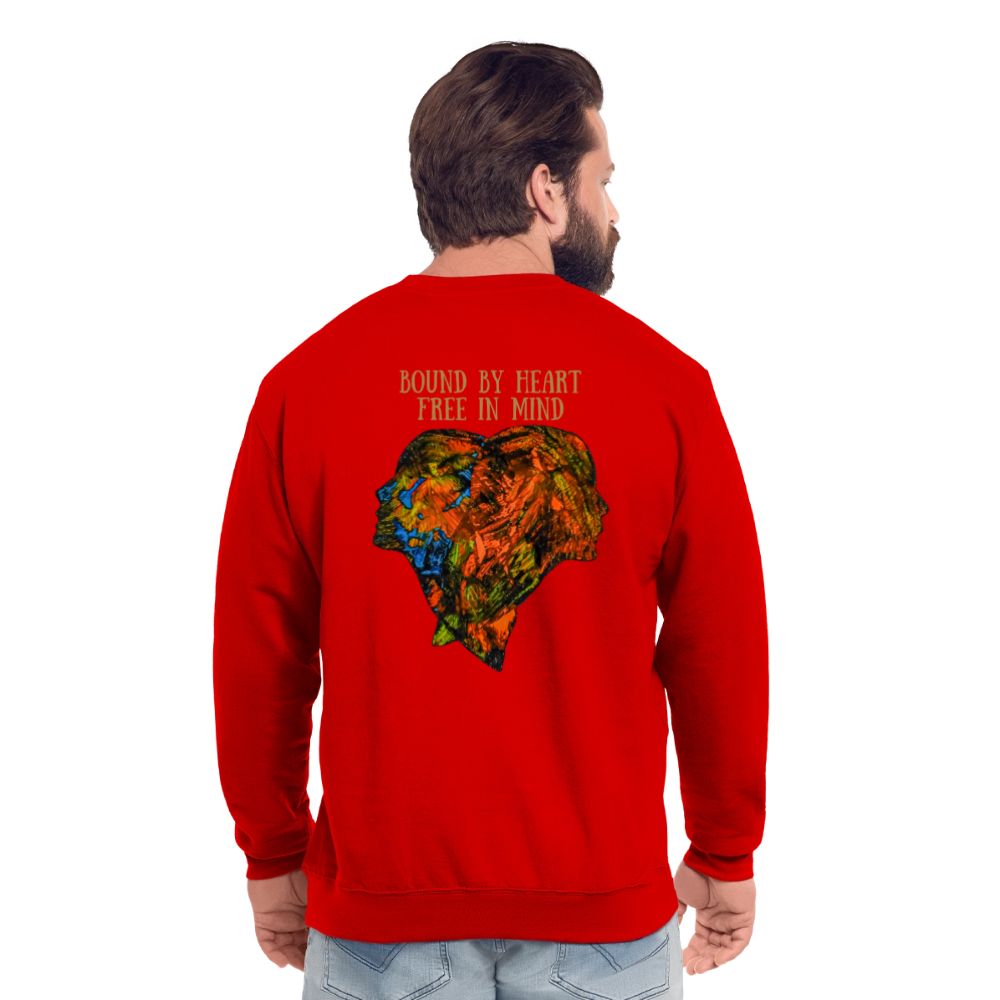 Männer Pulli Espejo Backprint - Rot