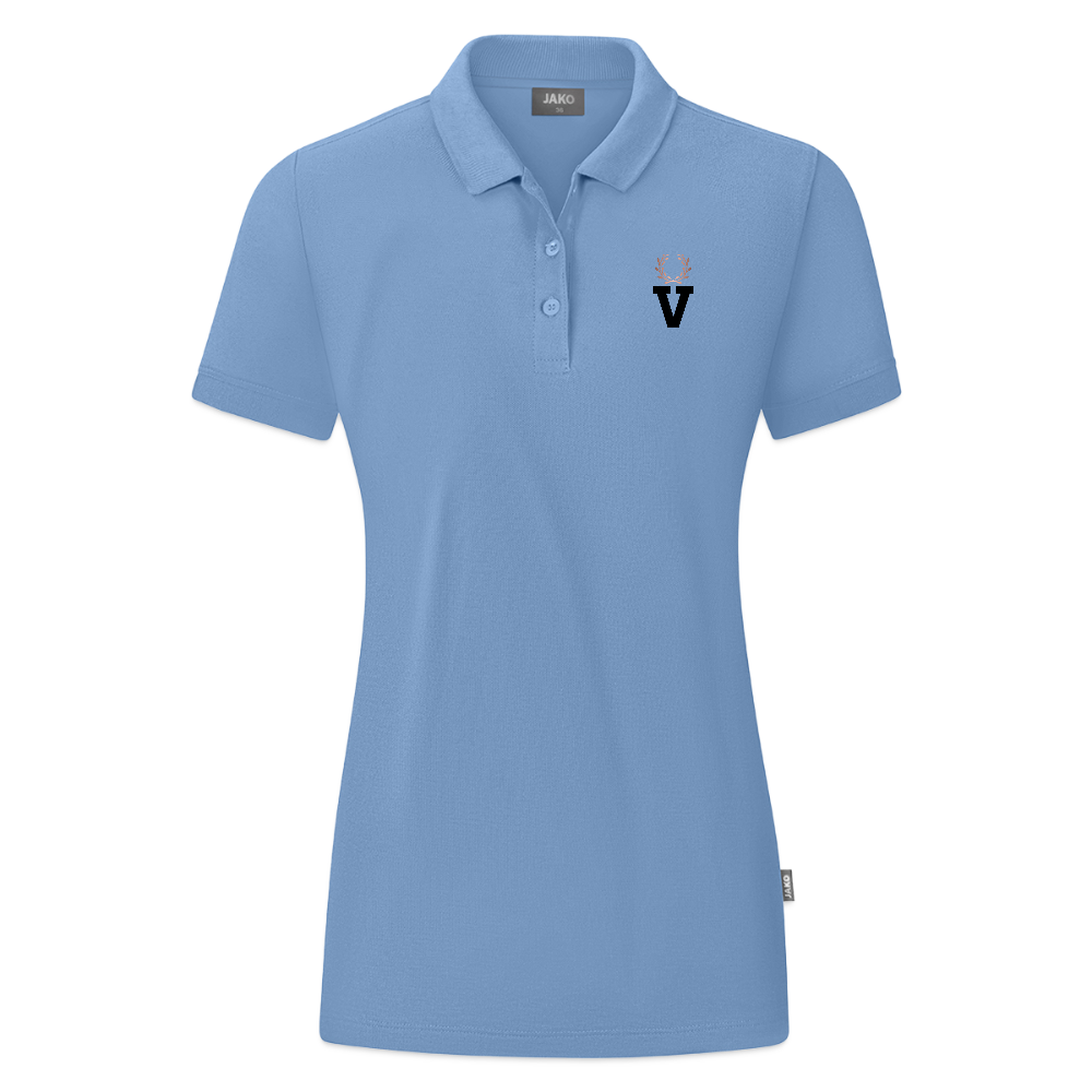 JAKO Frauen Polo Organic - Sky