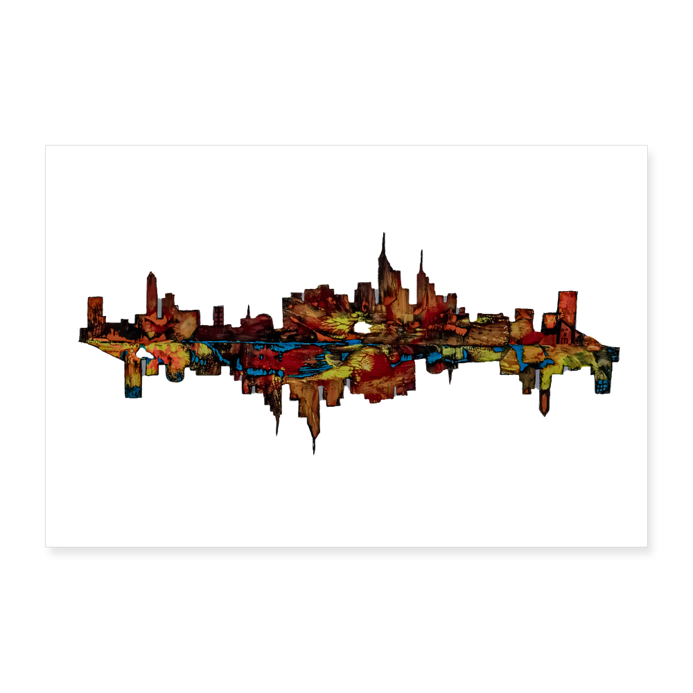 Poster 30x20 cm - Weiß