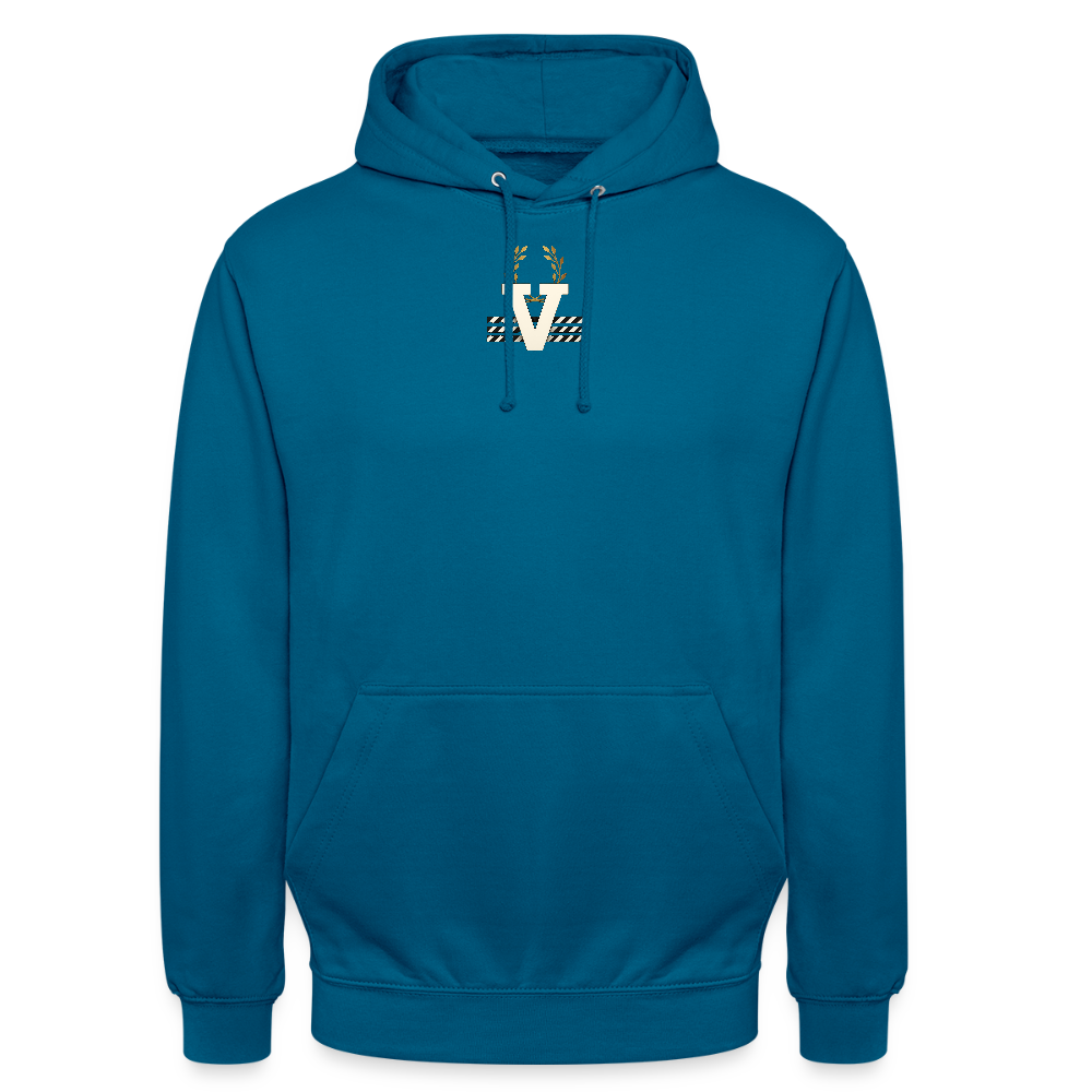 Unisex Hoodie Don Quixote Backprint - Tiefseeblau