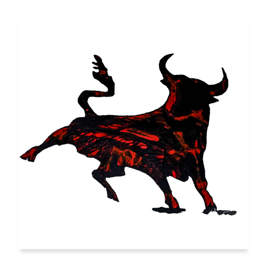 Poster Torro - Weiß