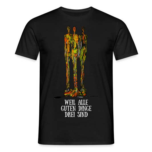 Männer T-Shirt Hendriks - Schwarz