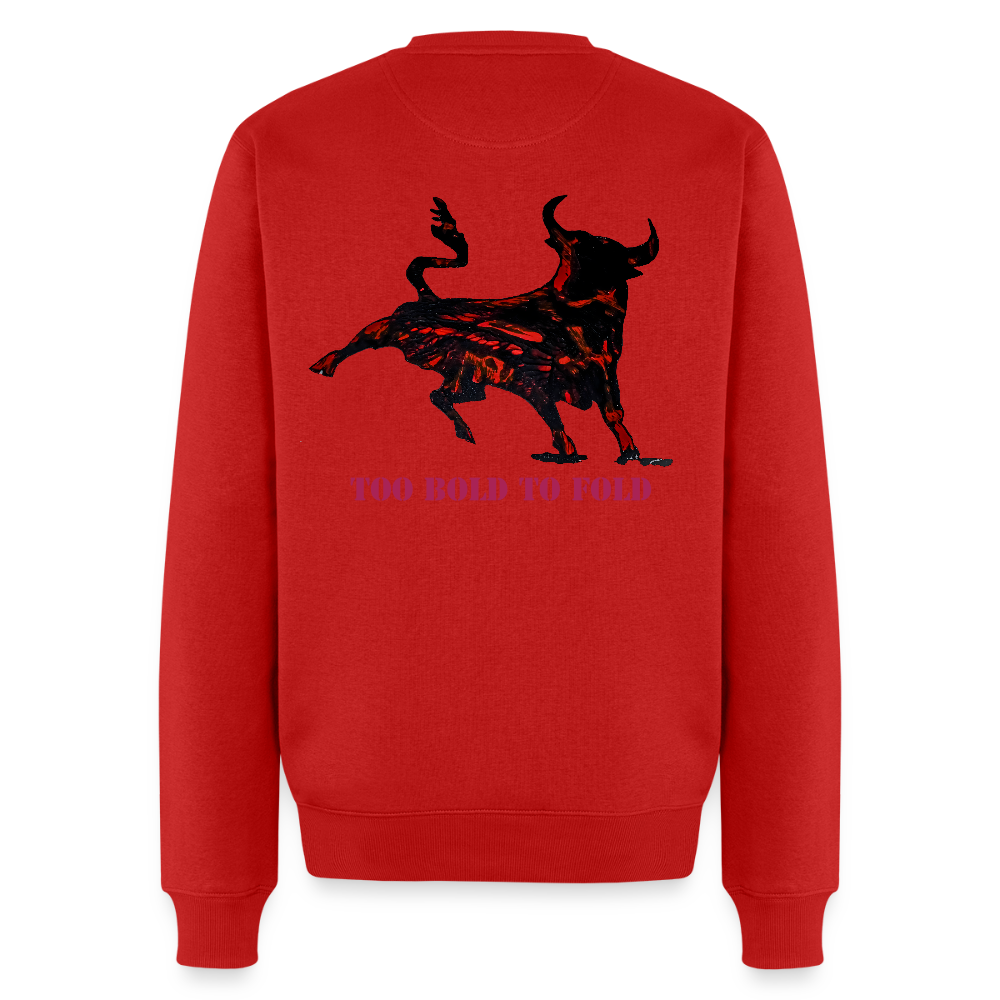 Männer Pulli Torro Backprint - Rot