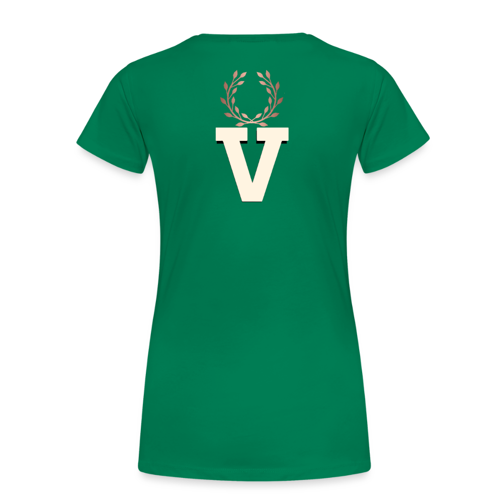 Frauen Premium T-Shirt Espejo - Kelly Green