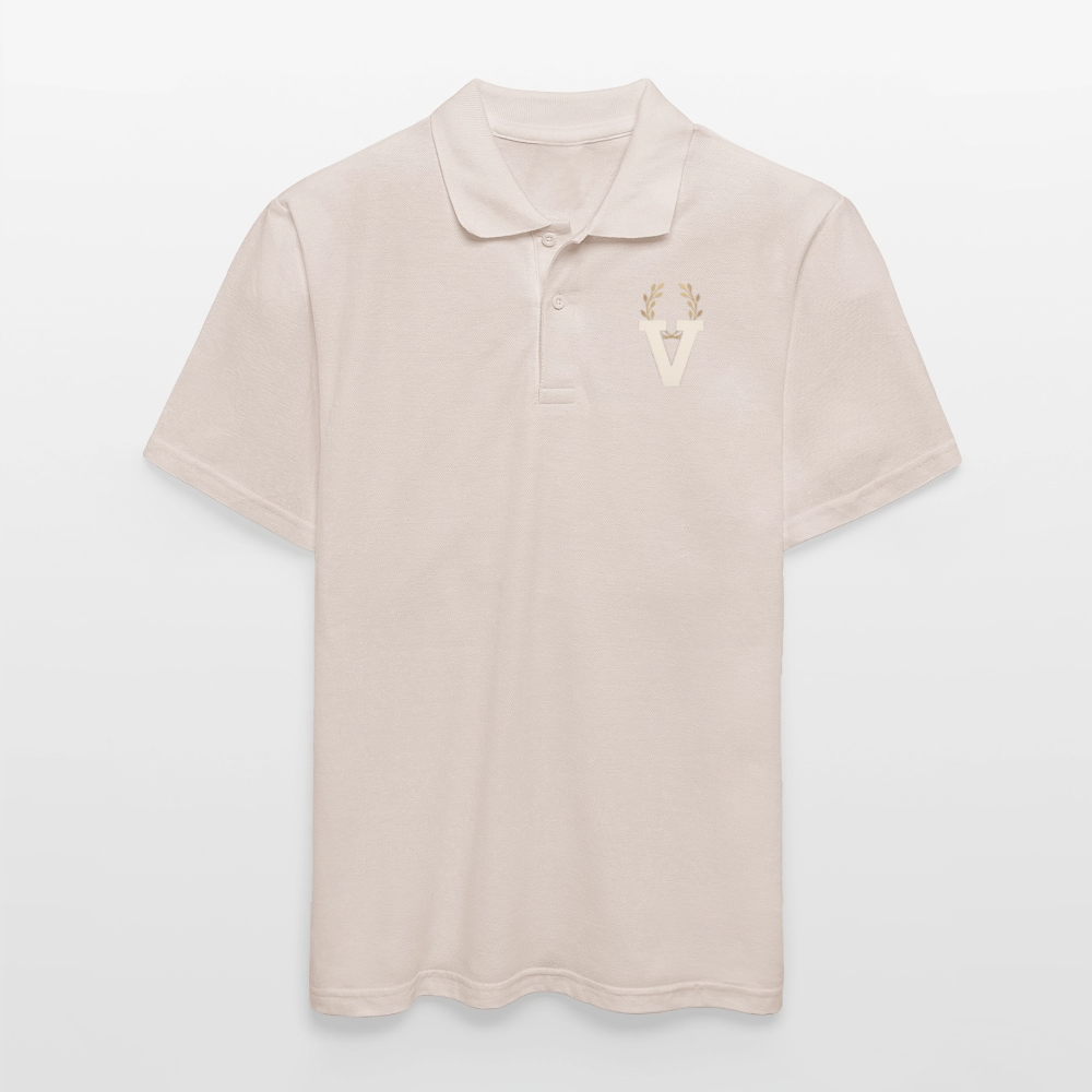 Männer Poloshirt - Beige