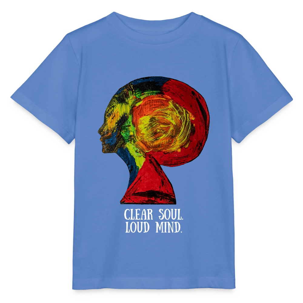 Unisex Kinder T-Shirt Gaia - Blau