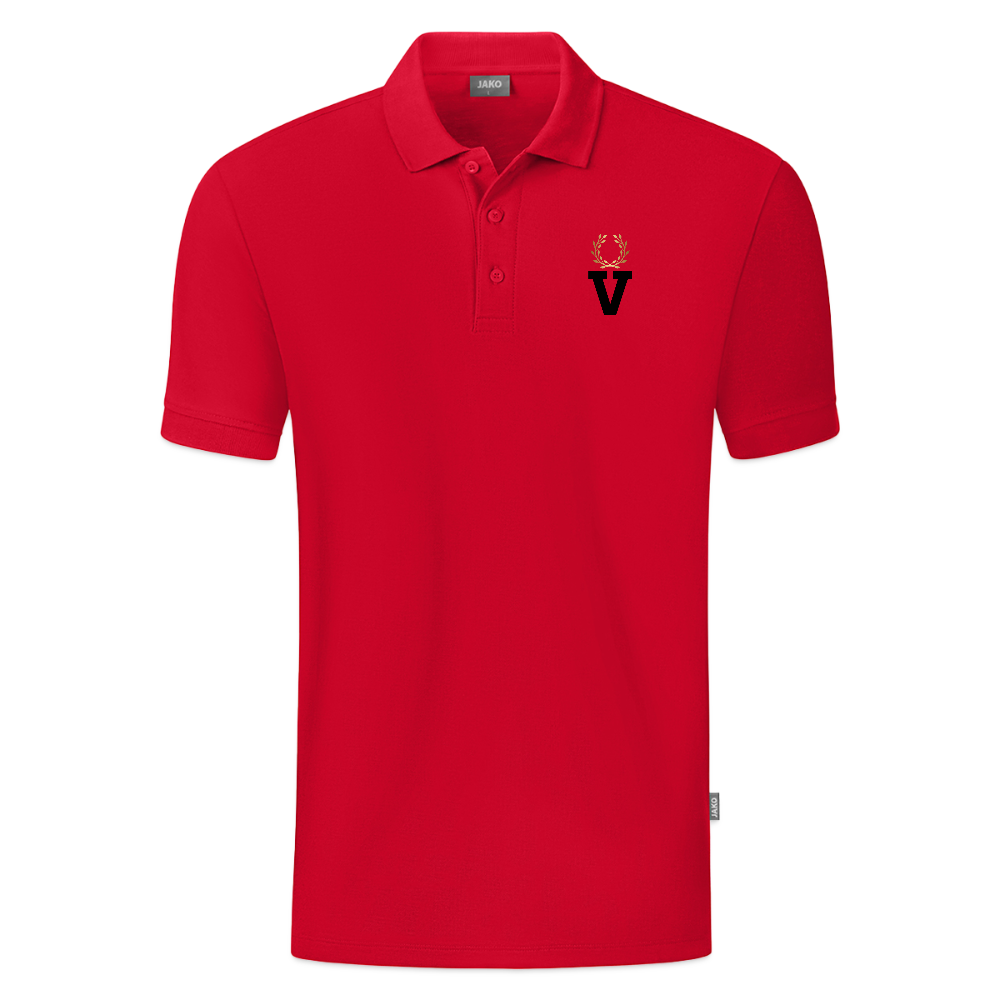 JAKO Teenager Polo Organic - Rot