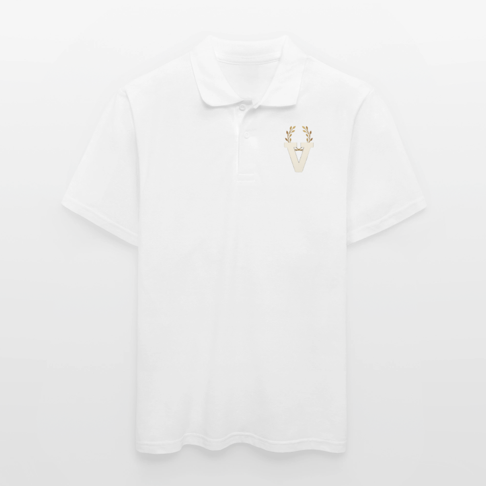 Männer Poloshirt - Weiß
