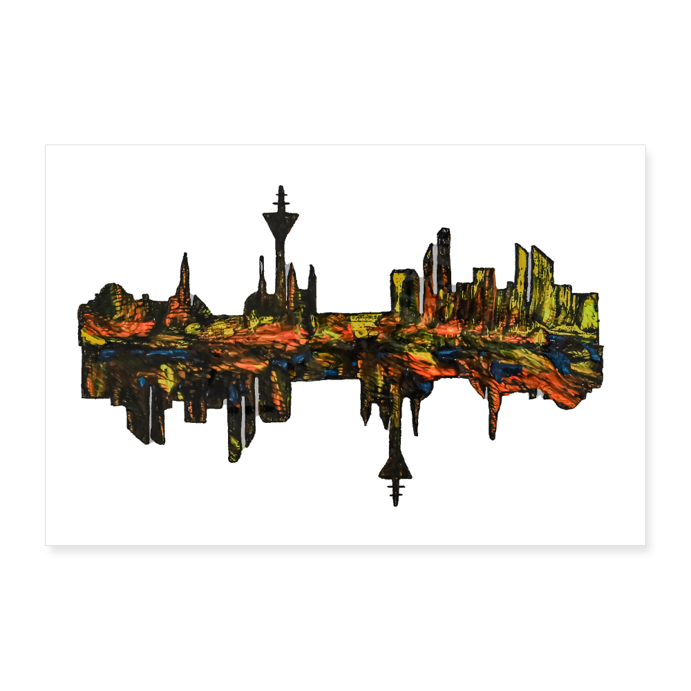 Poster 30x20 cm - Weiß