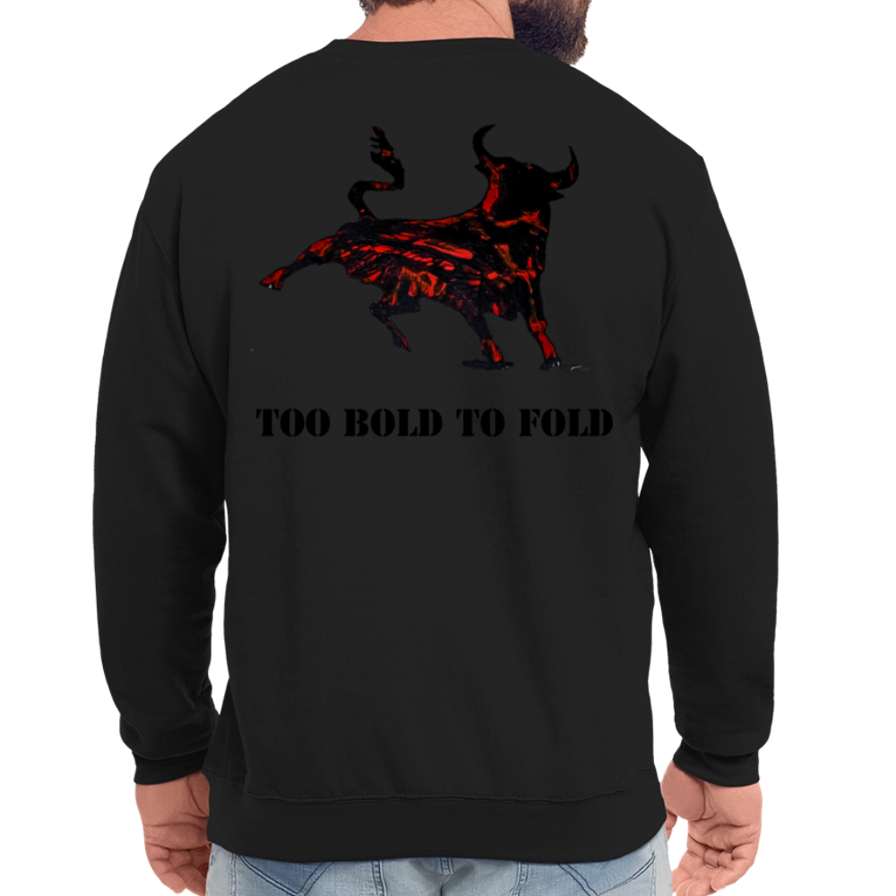 Unisex Pulli Torro Backprint - Schwarz