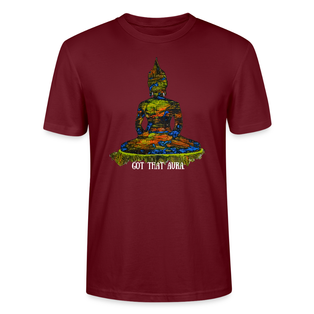 Unisex Premium T-Shirt Zirkulation - Burgunderrot