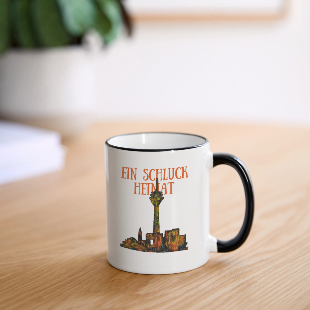Tasse - Weiß/Schwarz