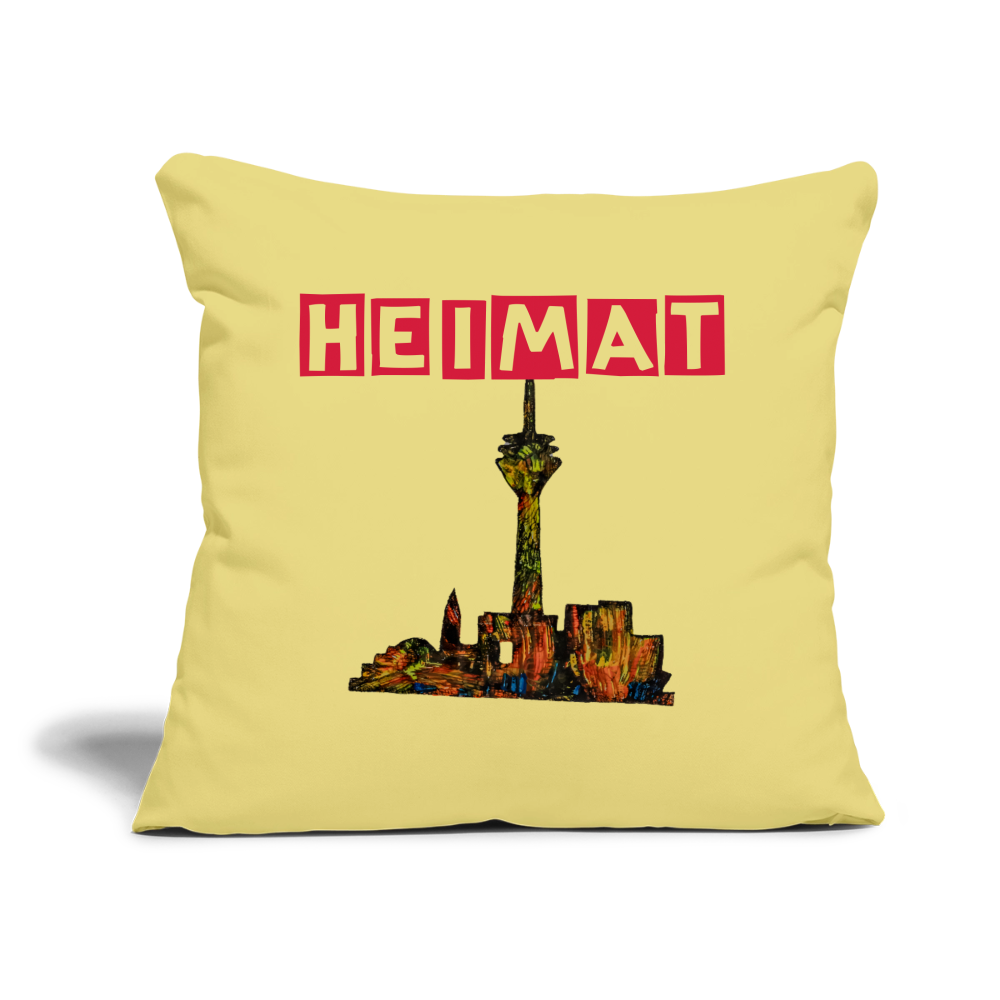 Sofakissenbezug 44 x 44 cm - Hellgelb
