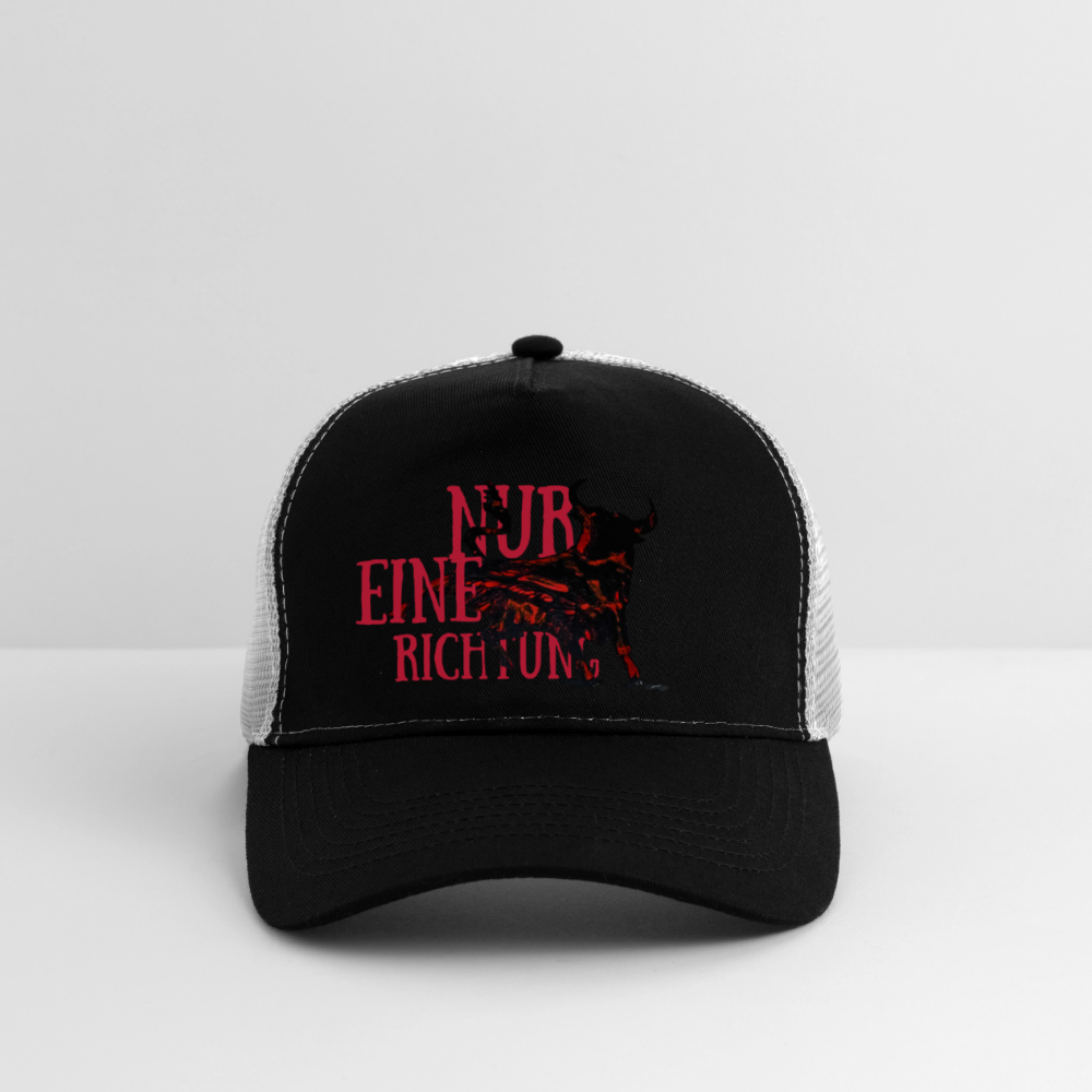 Trucker Cap - Schwarz/Steingrau