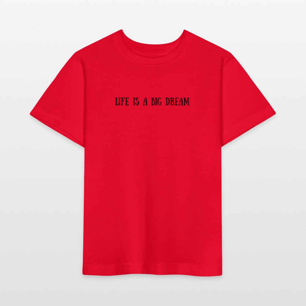 Unisex Kinder T-Shirt Vision - Rot
