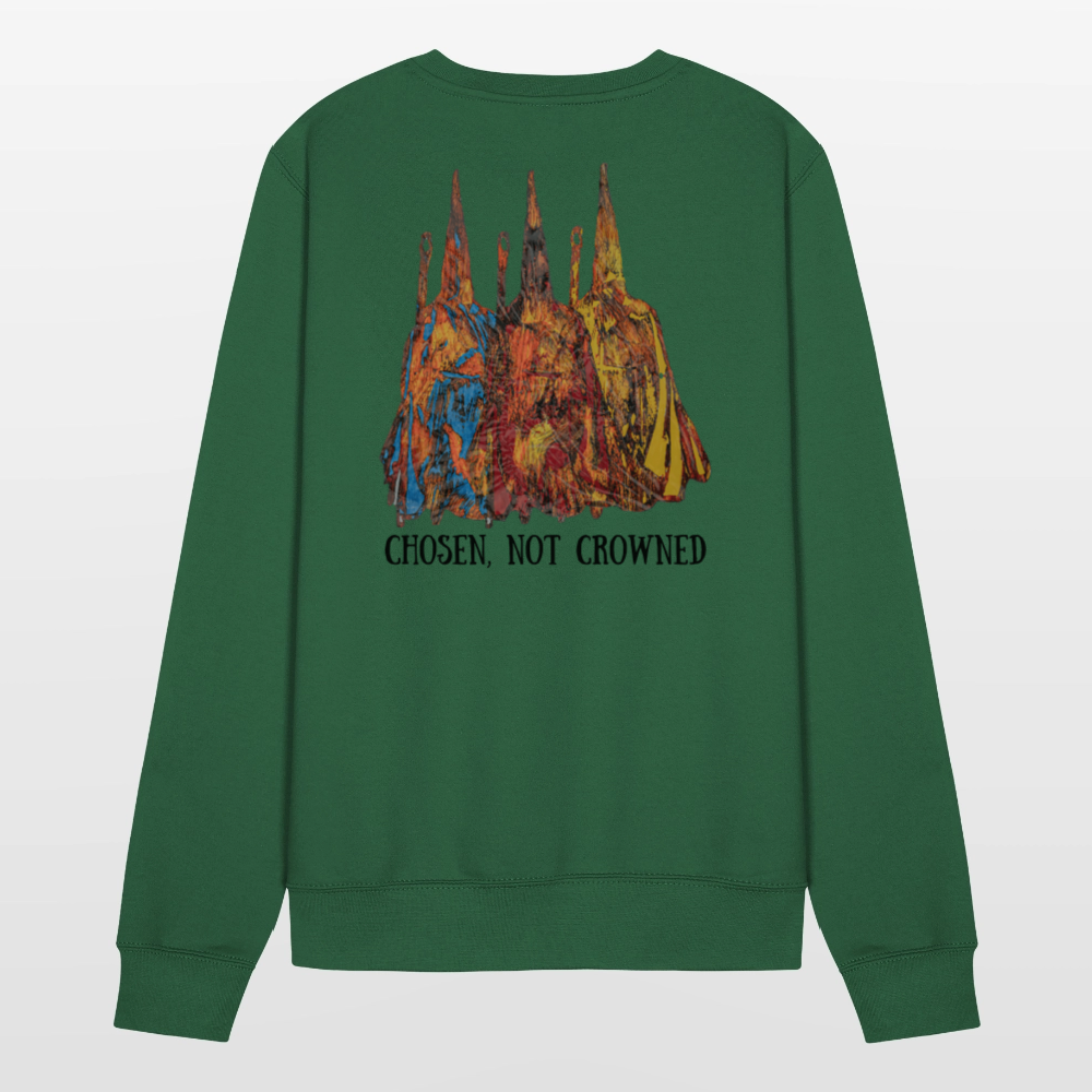 Unisex Pulli Nazzarener Backprint - Grün