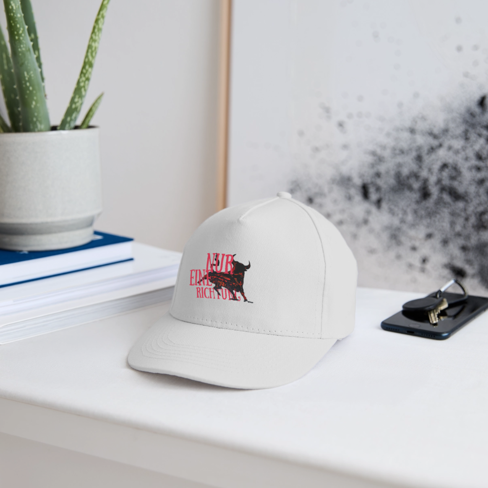 Bio-Baseballkappe - Weiß