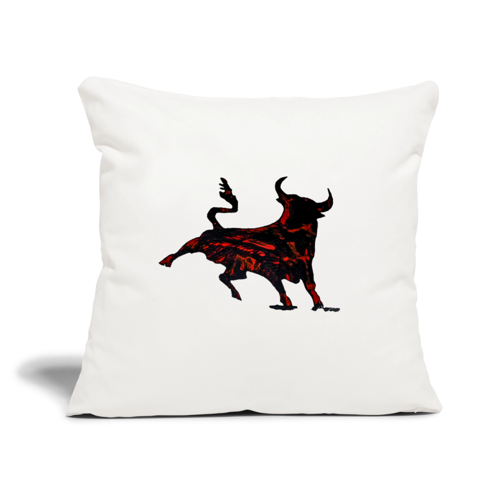 Sofakissen mit Füllung 44 x 44 cm - Naturweiß