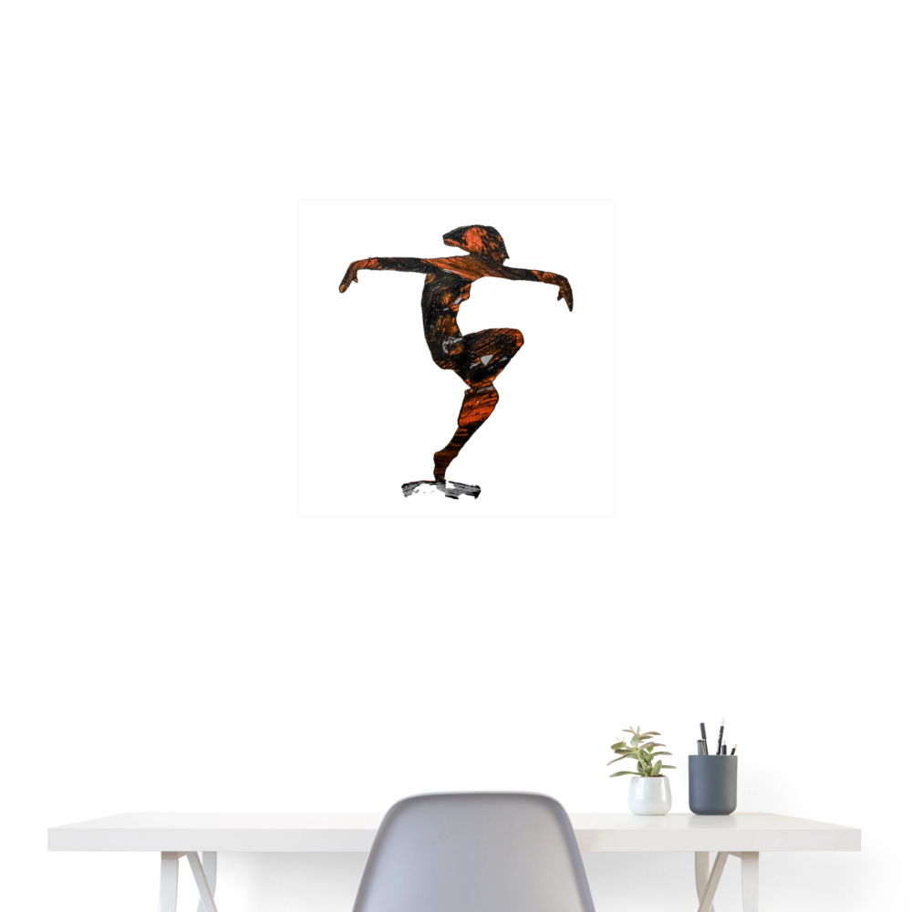 Poster Balance - Weiß