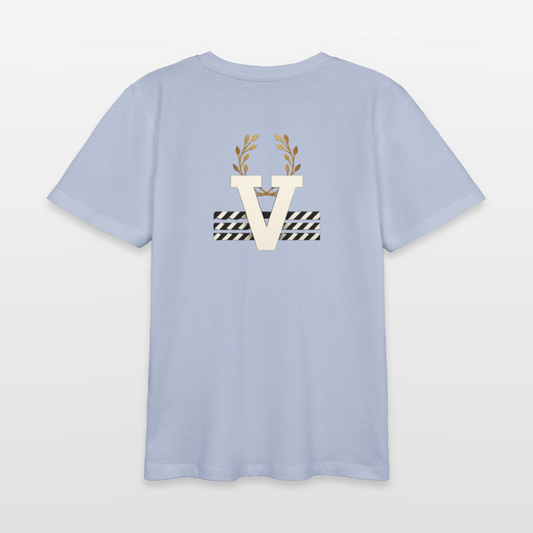 Unisex Teenager T-Shirt Düsseldorfer Skyline V.7 - Lavendel-Violett