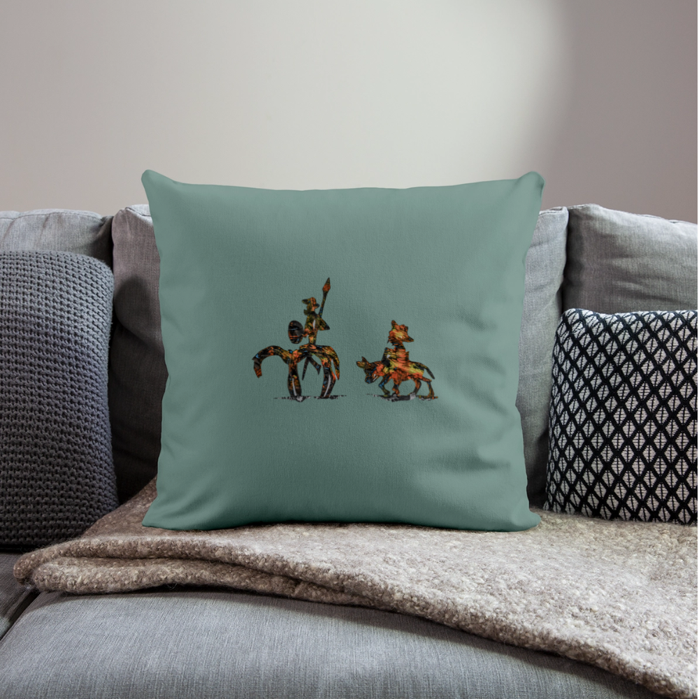 Sofakissenbezug 44 x 44 cm - Tanngrün