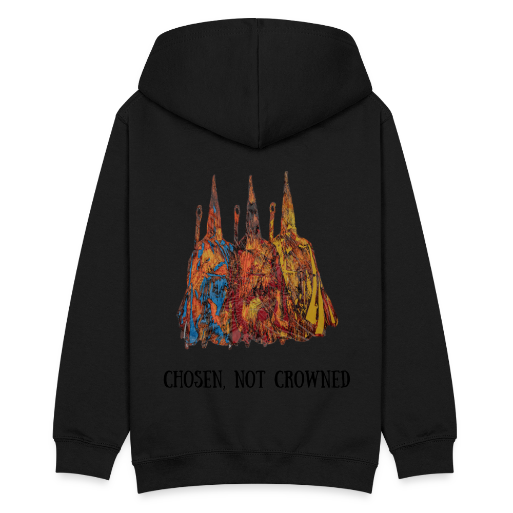 Teenager Hoodie Nazzarener Backprint - Schwarz