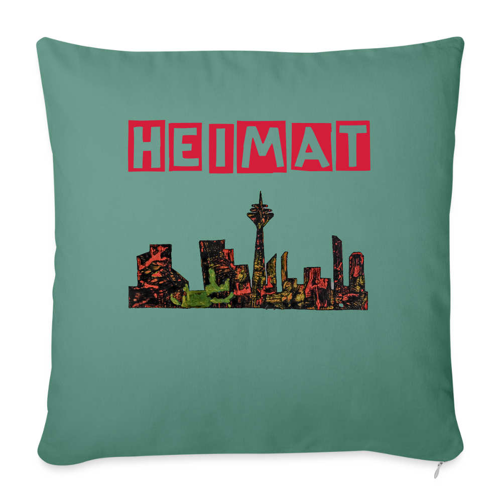 Sofakissenbezug 44 x 44 cm - Tanngrün