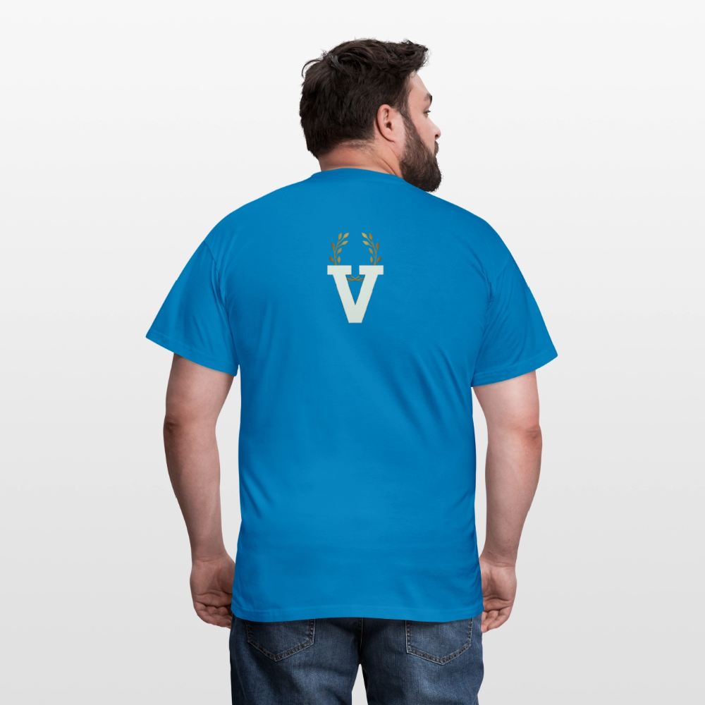 Männer T-Shirt Düsseldorfer Skyline V.9 - Royalblau