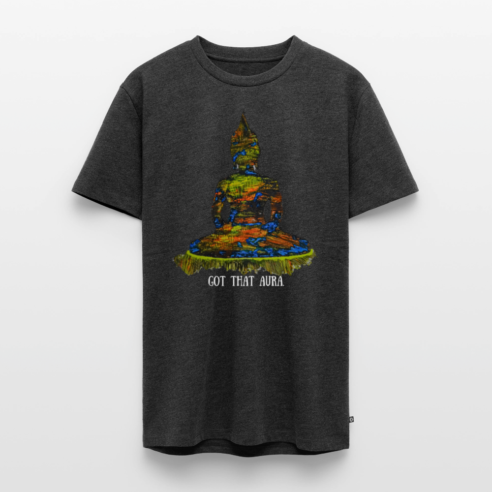 Männer Premium T-Shirt Zirkulation - Anthrazit meliert