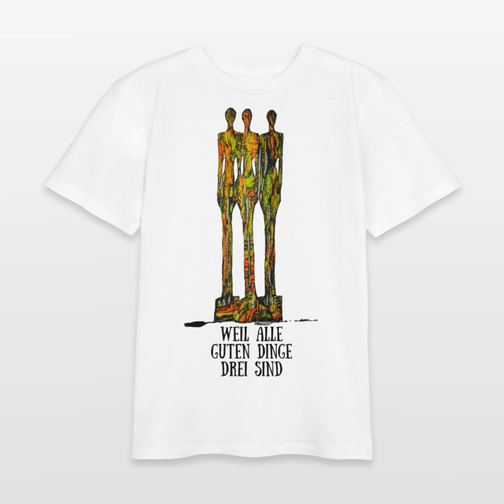 Unisex Teenager T-Shirt Hendriks - Weiß