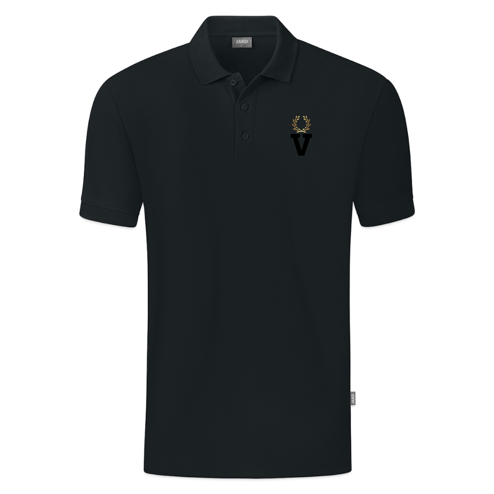 JAKO Teenager Polo Organic - Schwarz
